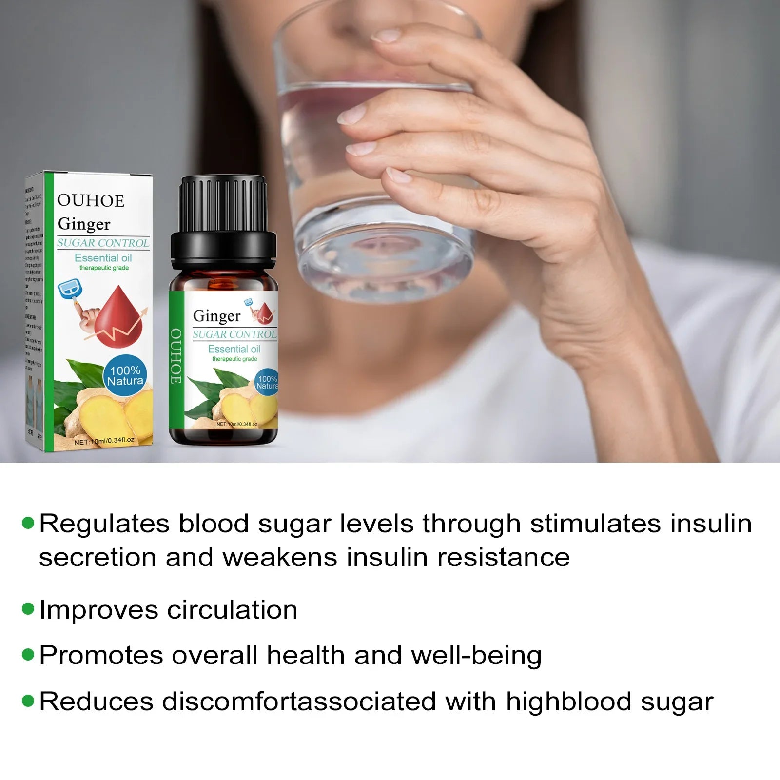 Sugar Control Essential Oil – Natural Support for Lowering Blood Glucose