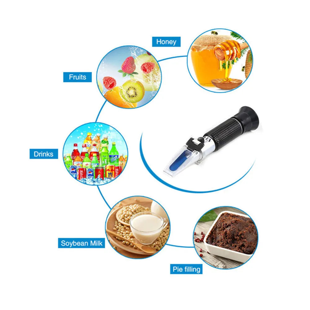 Auto Refractometer Sugar Concentration