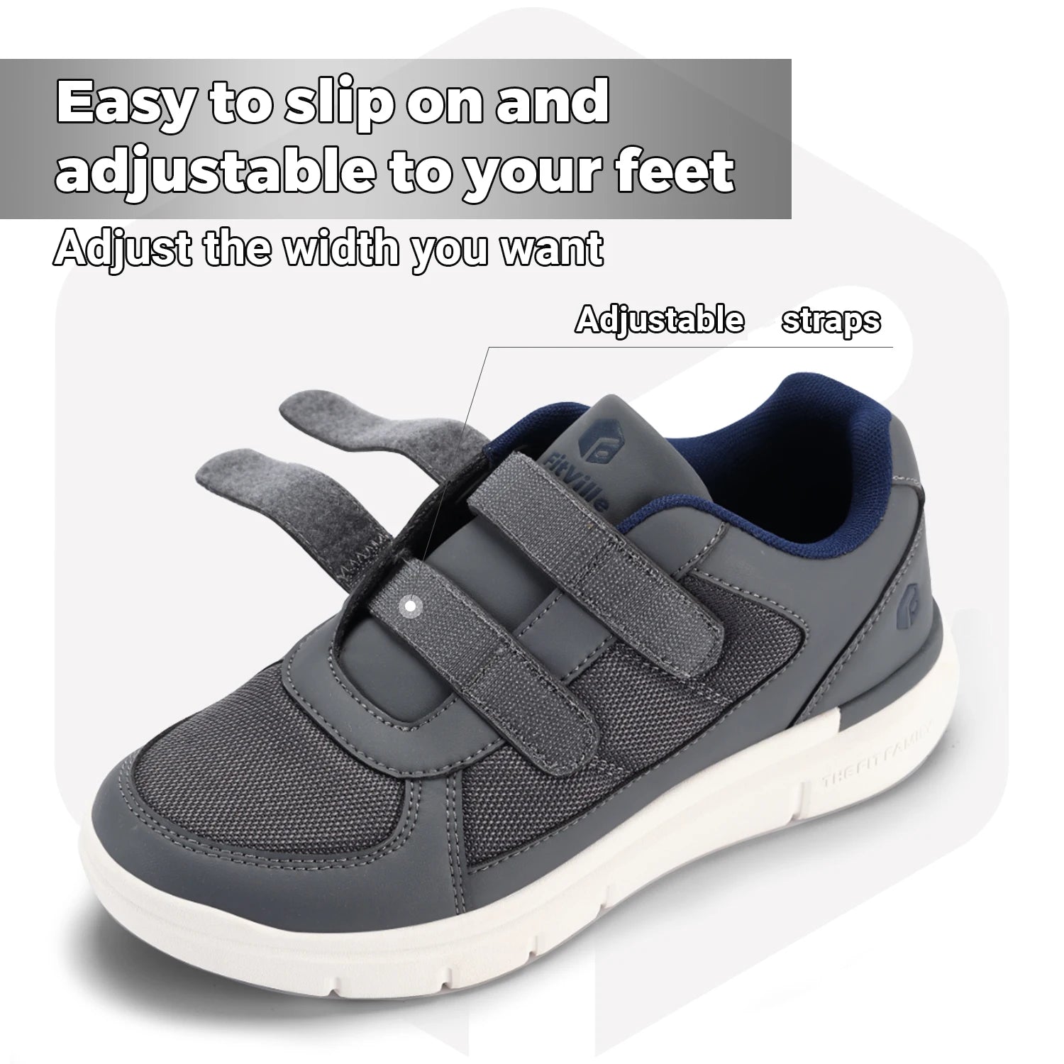 Diabetic Shoes for Men Extra Wide Width Elder
