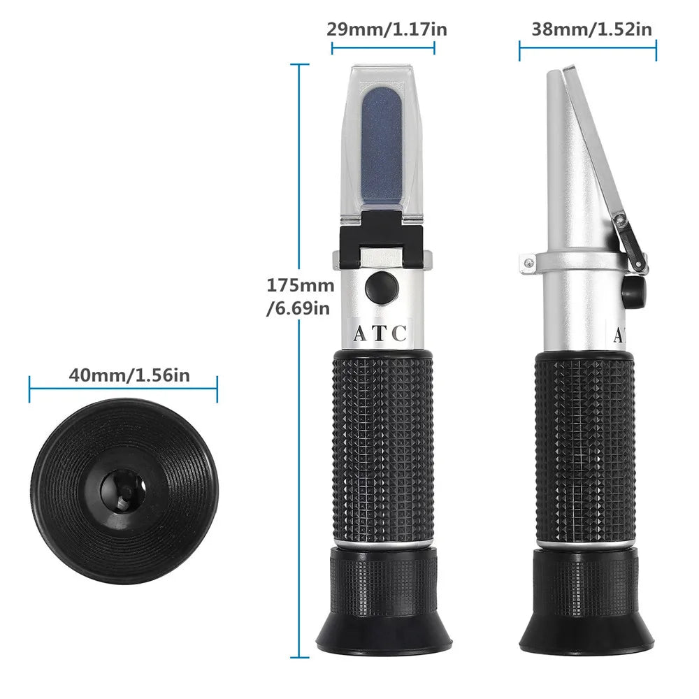 Refractometer Brix Sugar Handheld ATC