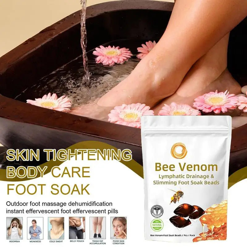 Natural Herbal Foot Soak Gel Detox Capsule